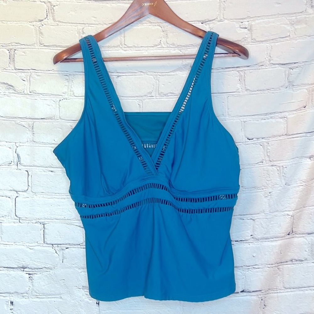 Time And Tru Swimsuit Top Size 2X (20W-22W) Excellent Condition